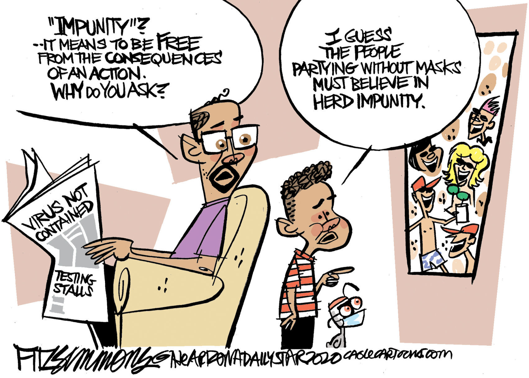 Daily Fitz Cartoon: Herd